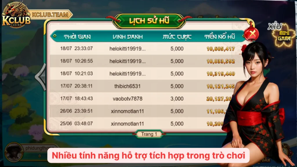 Bắn Cá KClub: Nổ Hũ Triệu Xu – Hạ Boss Nhận Code Khủng 3 Nhiều tính năng hỗ trợ tích hợp trong trò chơi