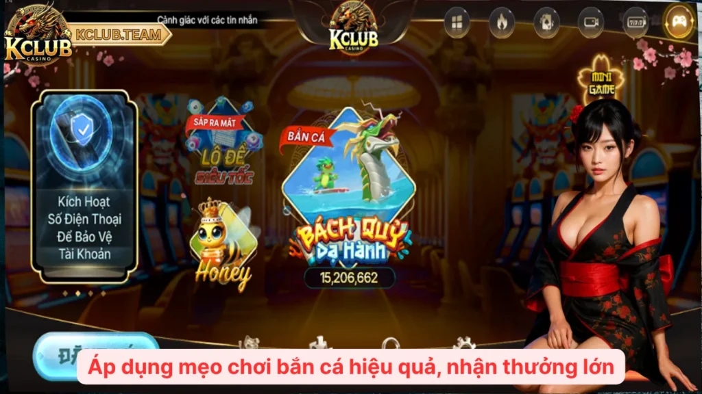 Bắn Cá KClub: Nổ Hũ Triệu Xu – Hạ Boss Nhận Code Khủng 6 Áp dụng mẹo chơi bắn cá hiệu quả, nhận thưởng lớn