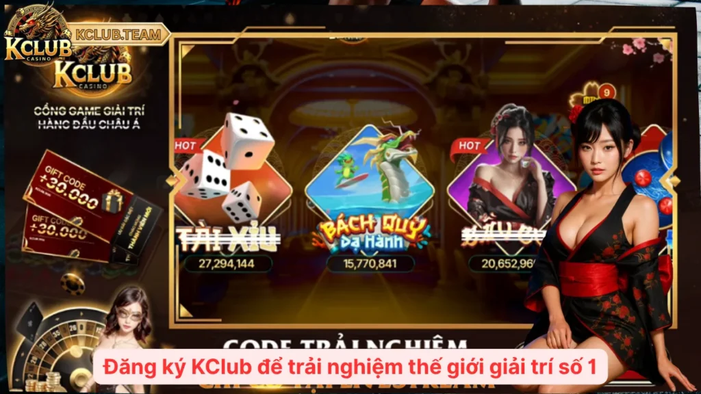 Đăng Ký KClub – Bước Vào Sân Chơi Giải Trí Phong Cách Nhật Bản 1 Đăng ký KClub để trải nghiệm thế giới giải trí số 1