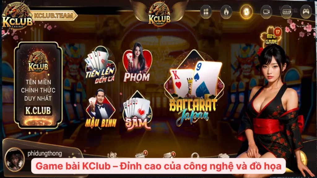 Game Bài KClub – Siêu Phẩm Giải Trí Kỹ Thuật Số Dẫn Đầu 2025 1 Game bài KClub – Đỉnh cao của công nghệ và đồ họa