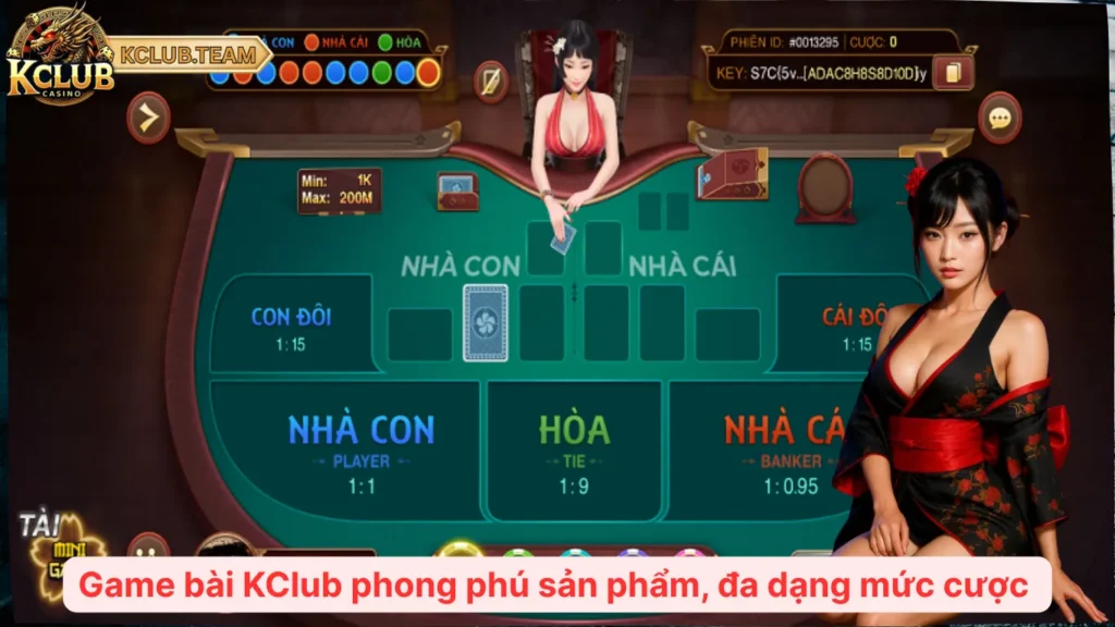 Game Bài KClub – Siêu Phẩm Giải Trí Kỹ Thuật Số Dẫn Đầu 2025 2 Game bài KClub phong phú sản phẩm, đa dạng mức cược