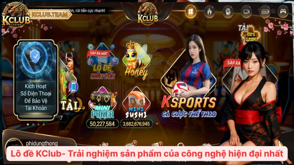 Lô Đề KClub – Bắt Số Nhanh, Ăn Tiền Gọn, Trúng Liền Tay! 1 Lô đề KClub- Trải nghiệm sản phẩm của công nghệ hiện đại nhất