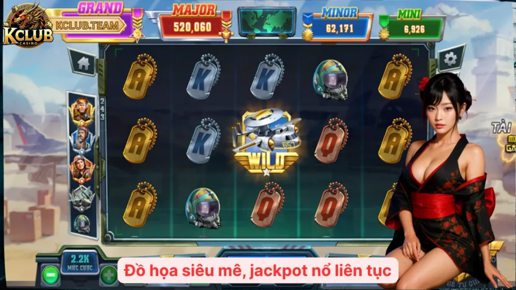 Nổ Hũ KClub – Vén Màn Sân Chơi Jackpot Triệu Đô 3 Đồ họa siêu mê, jackpot nổ liên tục